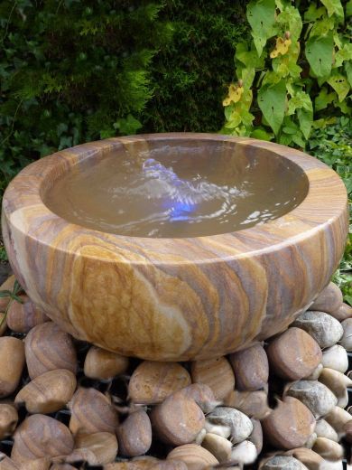Rainbow Babbling Urn Water Feature 