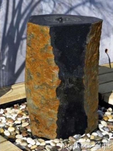 Polished Basalt 50cm Column Water Feature