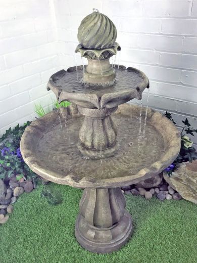 Solar Powered Classical Tier Water Feature