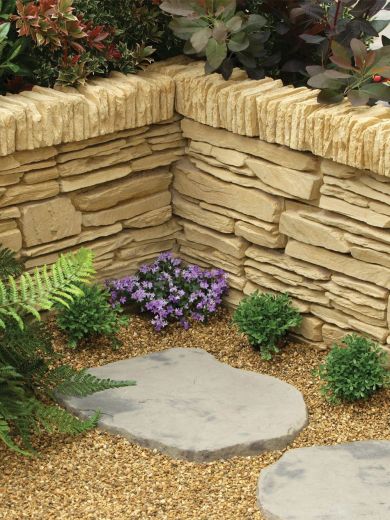 Kelkay Daleside Walling, Coping or Edging Stone York Gold (48 Pieces)