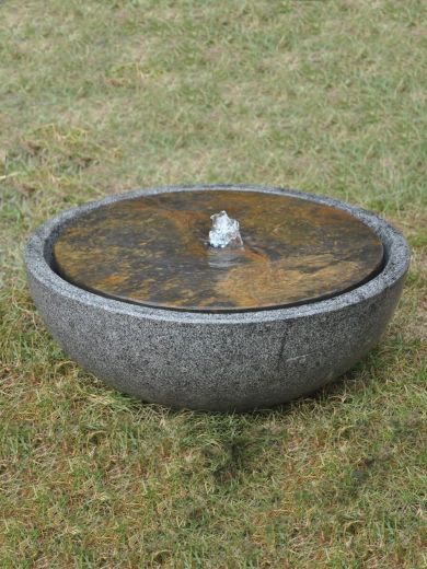Granito Slate Bowl Water Feature
