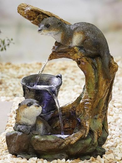 Dog deals water feature