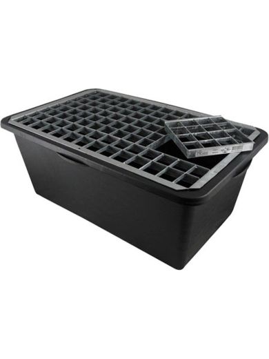 Reinforced Heavy Duty Pebble Pool 80cm x 63cm With Galvanised Steel Grid