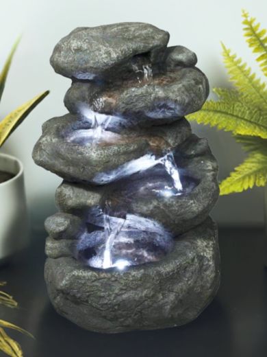 4 Fall Rock Water Feature