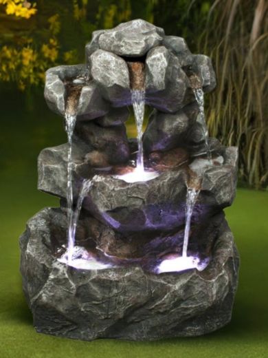Louisiana Rock Falls Water Feature