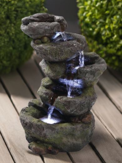 Carolina Rock Falls Water Feature