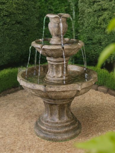 3 Tier Classic Stone Fountain Water Feature