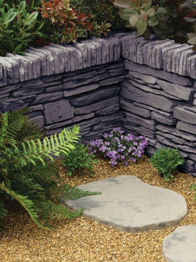 Kelkay Daleside Walling, Coping or Edging Stone Valley Slate (48 Pieces)