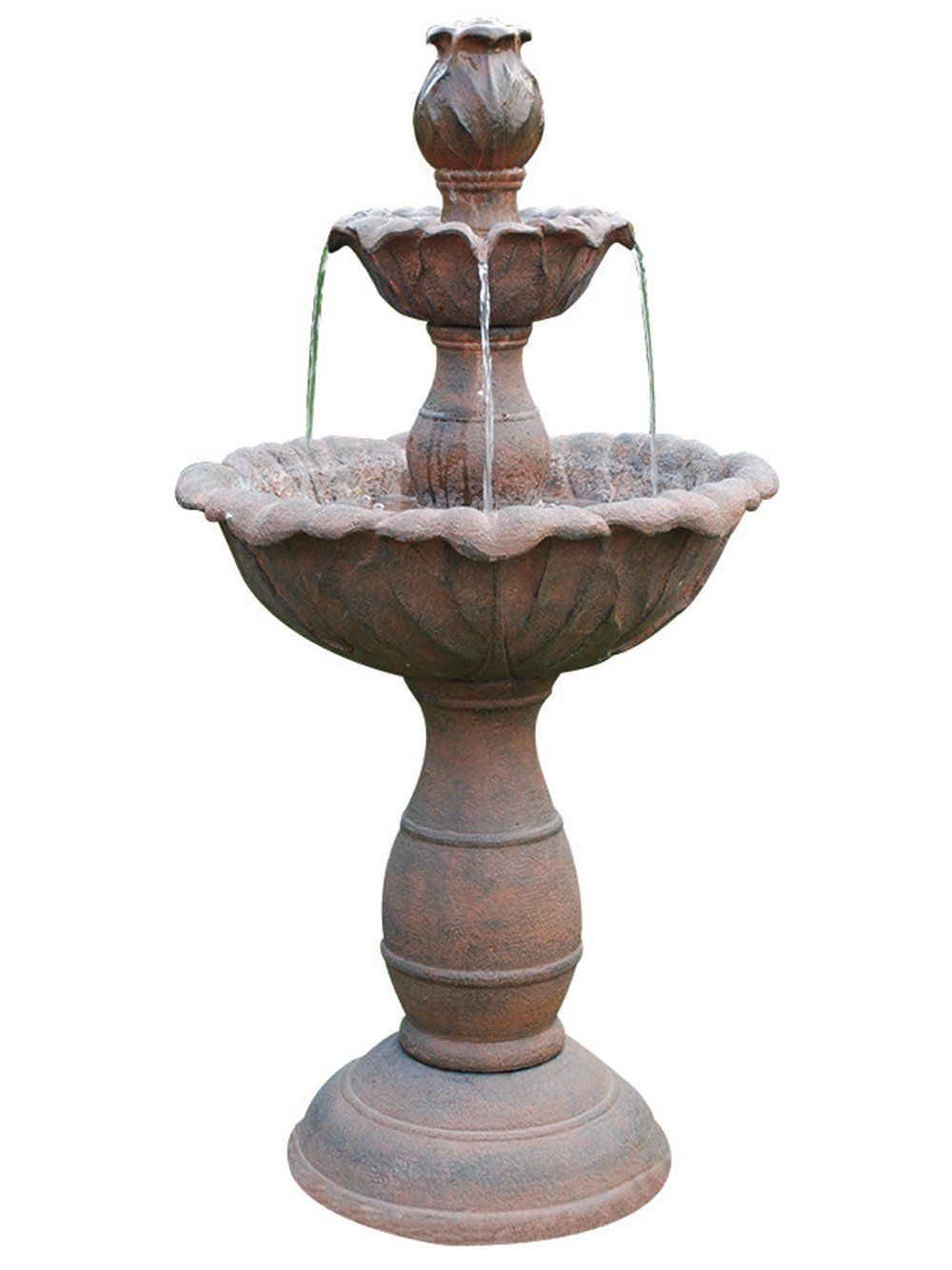 Metal Wheelbarrow Fountain