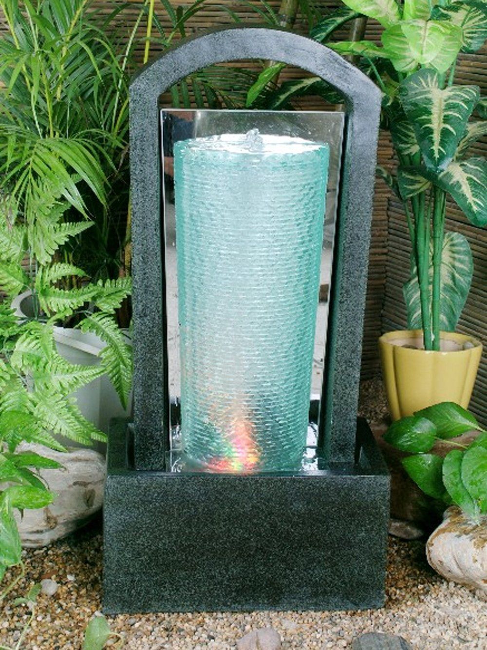 Black Ripple Sheet Water Feature