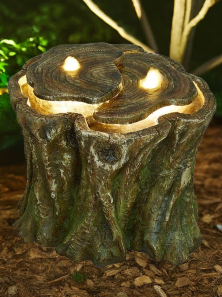 Hudson Tree Trunk Water Feature - WaterFeatures