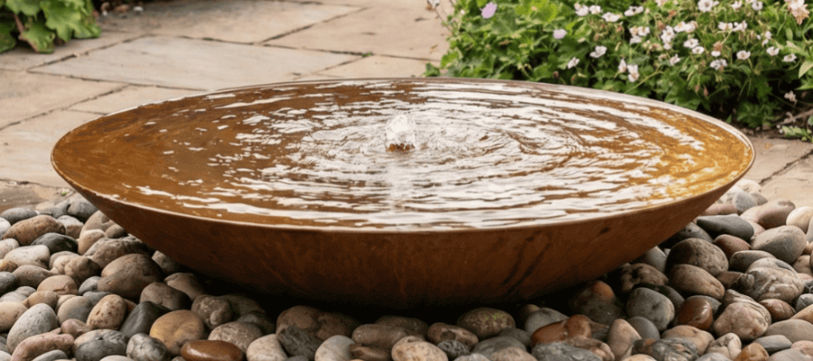 Rosara Corten 80cm Bowl
